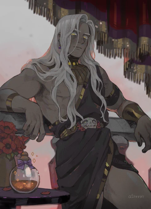 #artistsontwitter  (I'm not exclusively drawing hot men i swear, those are just my absolute favorite illustrations of this year ) 