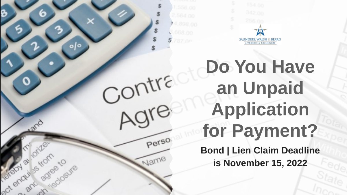 The deadline for sending notices and filing lien/bond claims is 
one week from today!
mailchi.mp/46bbc9a26ded/l…]