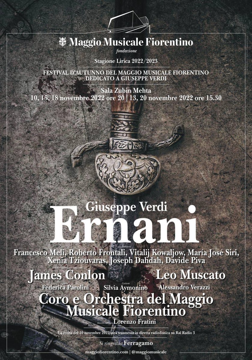 #Ernani @maggiomusicale Il comunicato stampa con le dichiarazioni dei protagonisti: bit.ly/Ernani_Comunic…