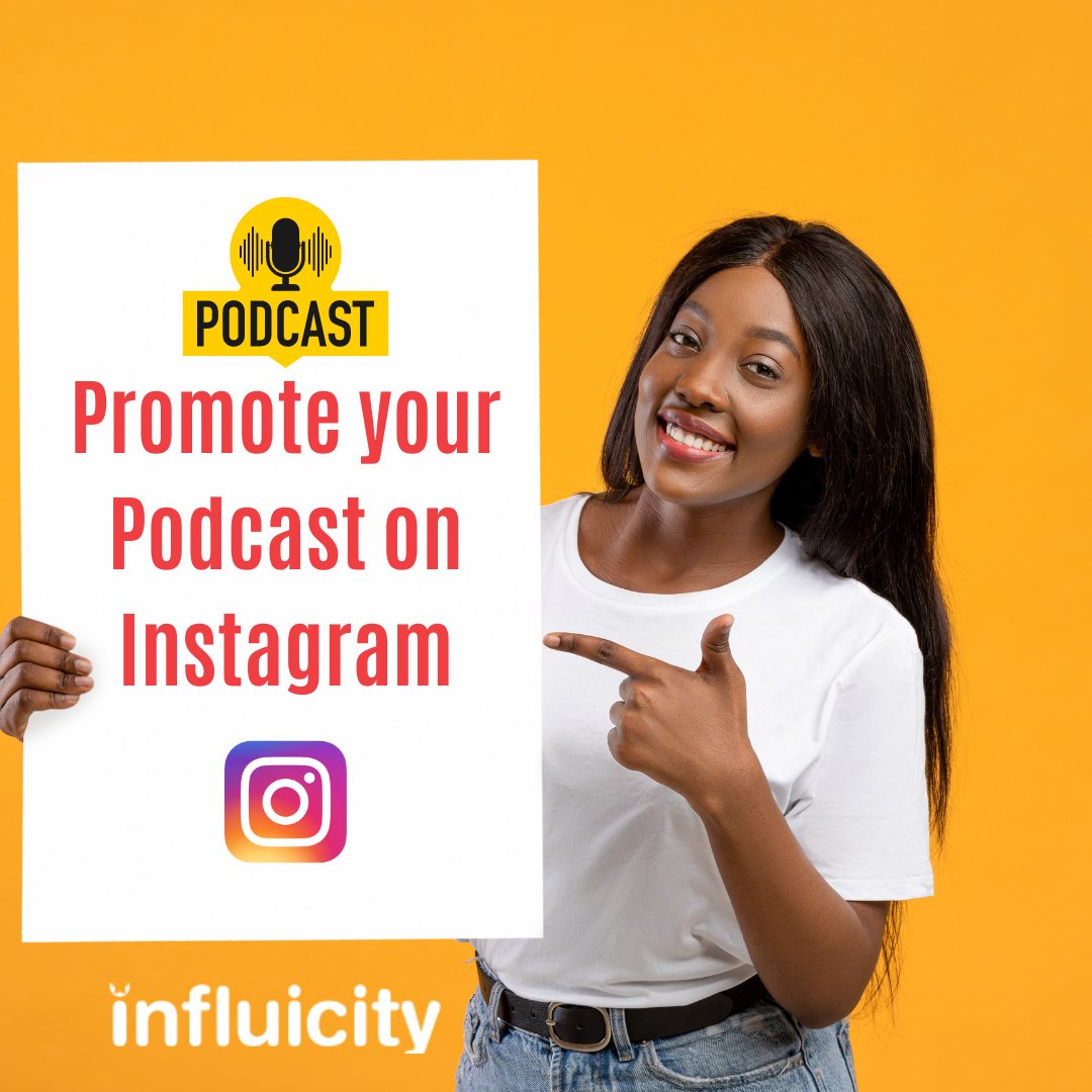 Promoting your podcast on Instagram can be a super good idea to reach your target audience within a short period of time. ⁠How can we help? Drop us a DM & Stay connected on content by following us: @influicity⁠ #influicity