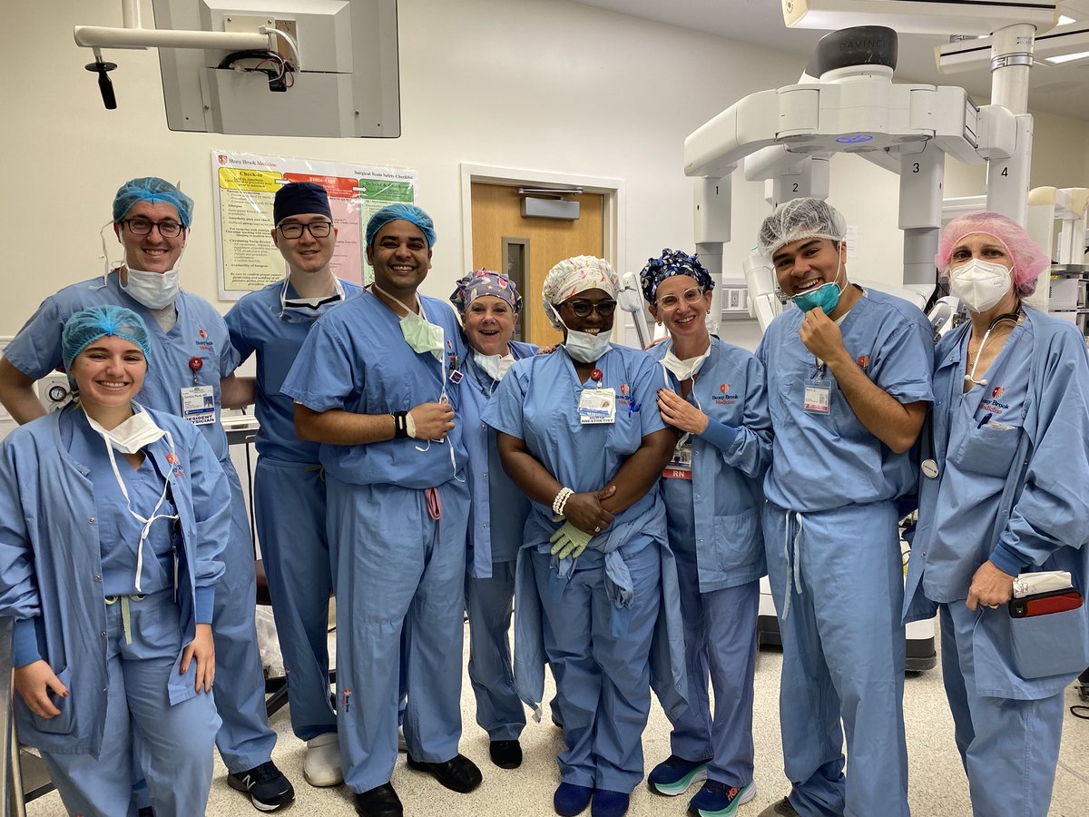 Go StonyBrook Colorectal!   Love that our junior attending s are driving innovation!  #roboticTAMIS