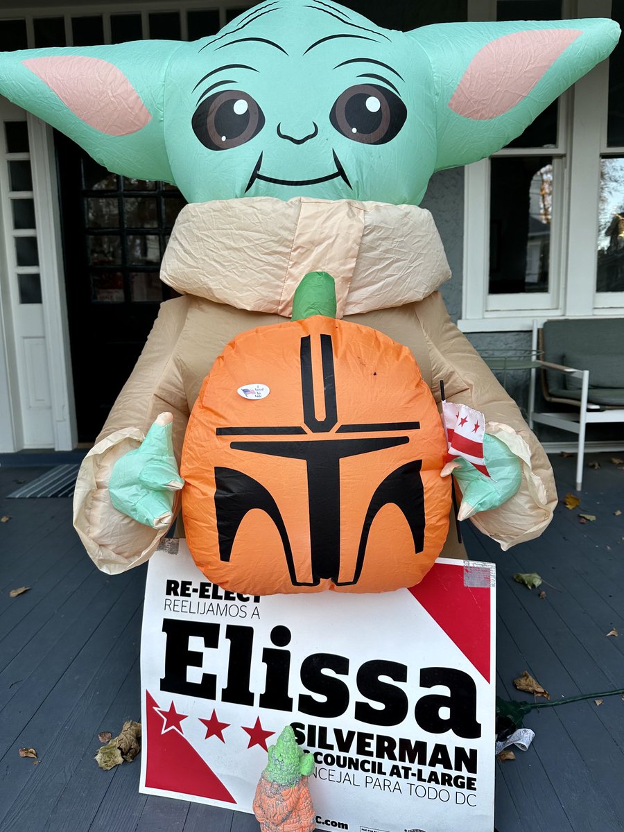 jfrancer's tweet photo. I’m going to miss Re-elect ⁦@tweetelissa⁩ Yoda!

Go Elissa! #DCision22 https://t.co/VVDj1P0myp