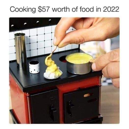 BBates024's tweet image. So true. Not going to lie when Land of Lakes butter is 6 bucks for four sticks at Walmart, things are getting out of control.