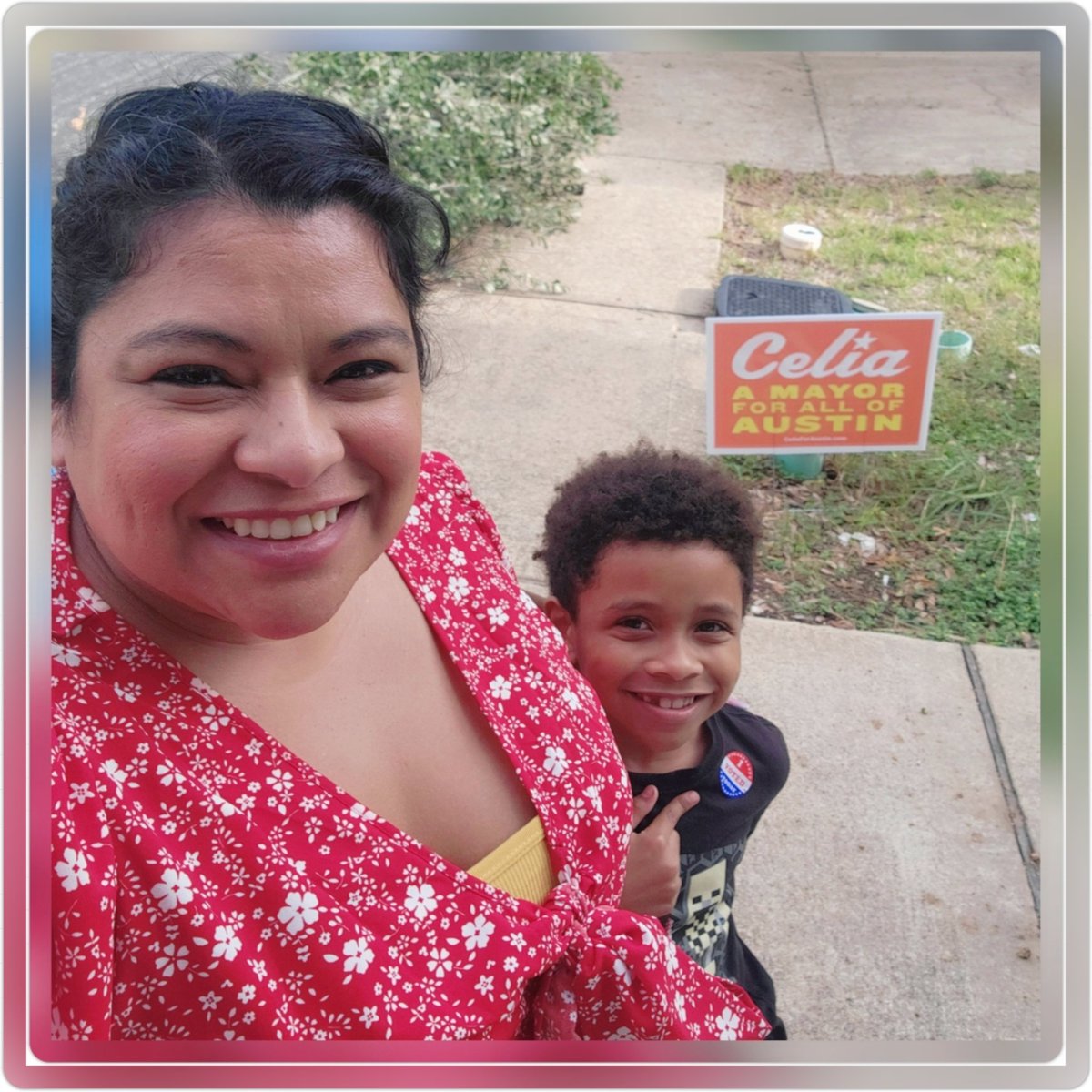 Susanna4PCT4's tweet photo. Lando said "go vote!" He voted for someone at school and received an I Voted sticker! So cute!🥰
#YourVoteMatters #StallionStrong 🐎 https://t.co/sWvGIXcriX