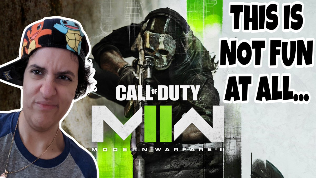 CultClassicCage's tweet photo. NEW VIDEO! The more I play this game the more I wanna throw up...

CALL OF DUTY MW2 sells more than ever &amp; is worse than ever | First Impressions

https://t.co/tBmW9Rd5Hm https://t.co/0vs6WHaFv5