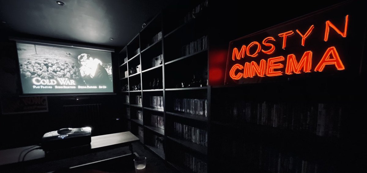 Bostondunk's tweet image. The #MostynCinema built in our loft, now building memories!