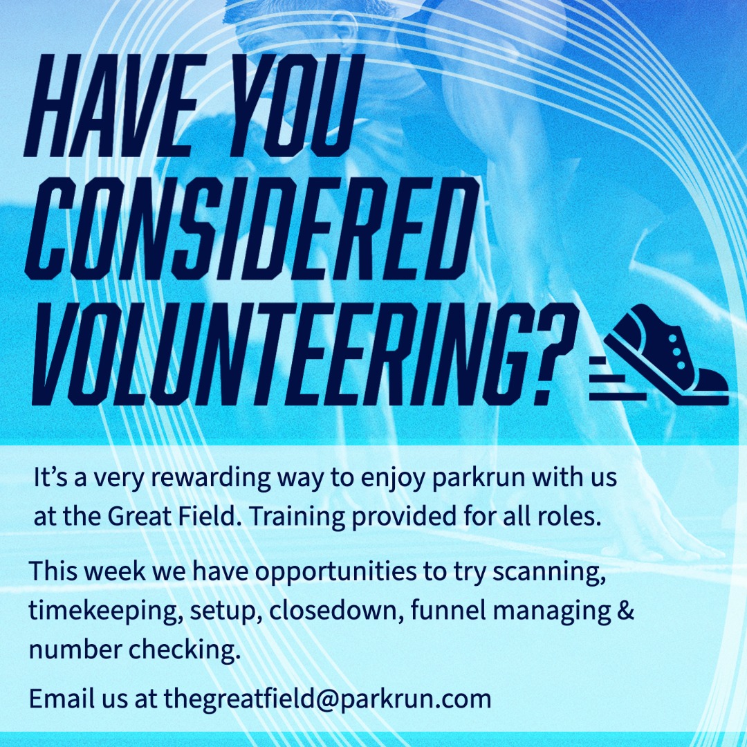 The Great Field parkrun tweet media