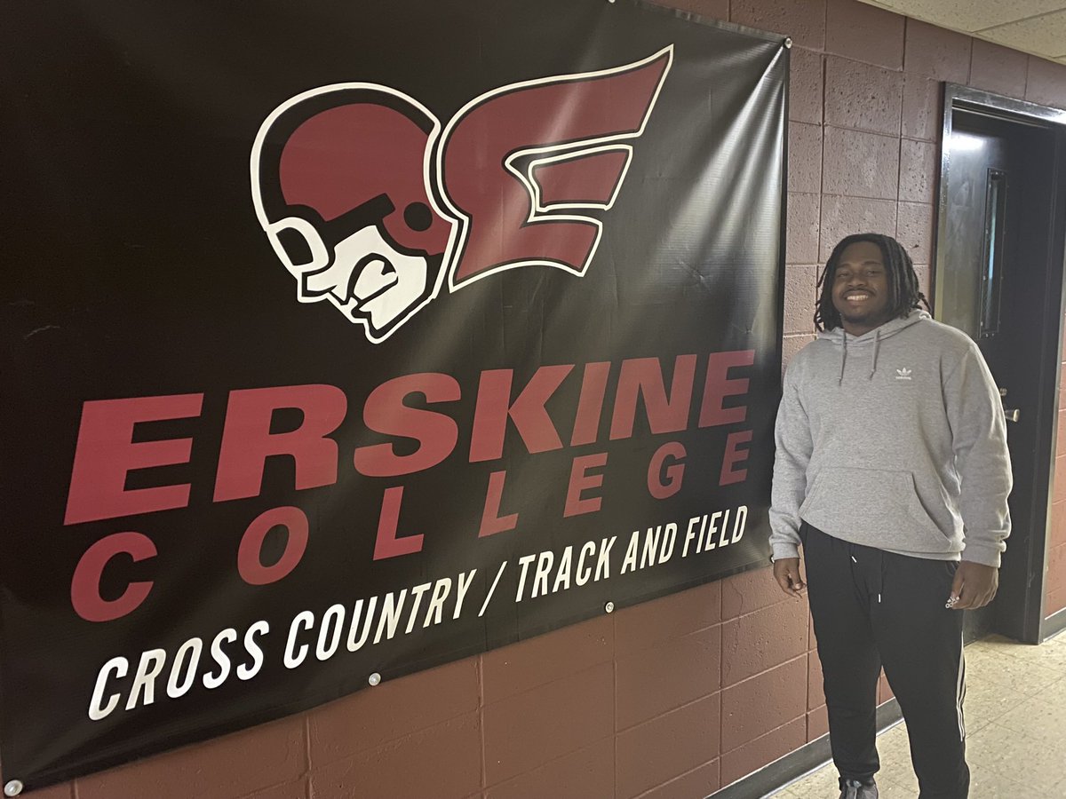 I’m blessed to receive a Track and Field scholarship offer from Erskine College. #FlyingFleet