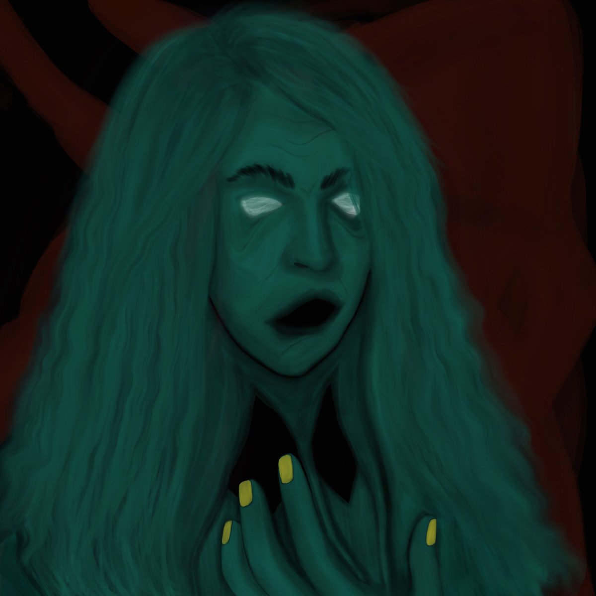 madam_selkie's tweet photo. WIP ⚠️ 🚧 

“I can’t speak” https://t.co/89CtN73lzH