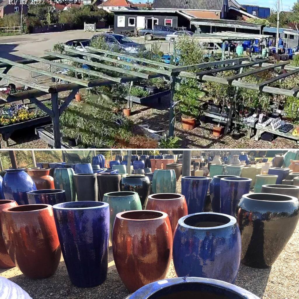 Exoticgardenco's tweet photo. Explore our range of pots #PlanetPot when visiting #Aldeburgh this Autumn. Open 7 days a week, 10am-3.30. The home of various independent businesses. #Saxmundham, #Leiston, #Southwold, #Halesworth, #Framlingham, #Woodbridge, #Felixstowe, #Ipswich.#Suffolโฆ https://t.co/gb7lC62zNQ https://t.co/fhBEDljpQO