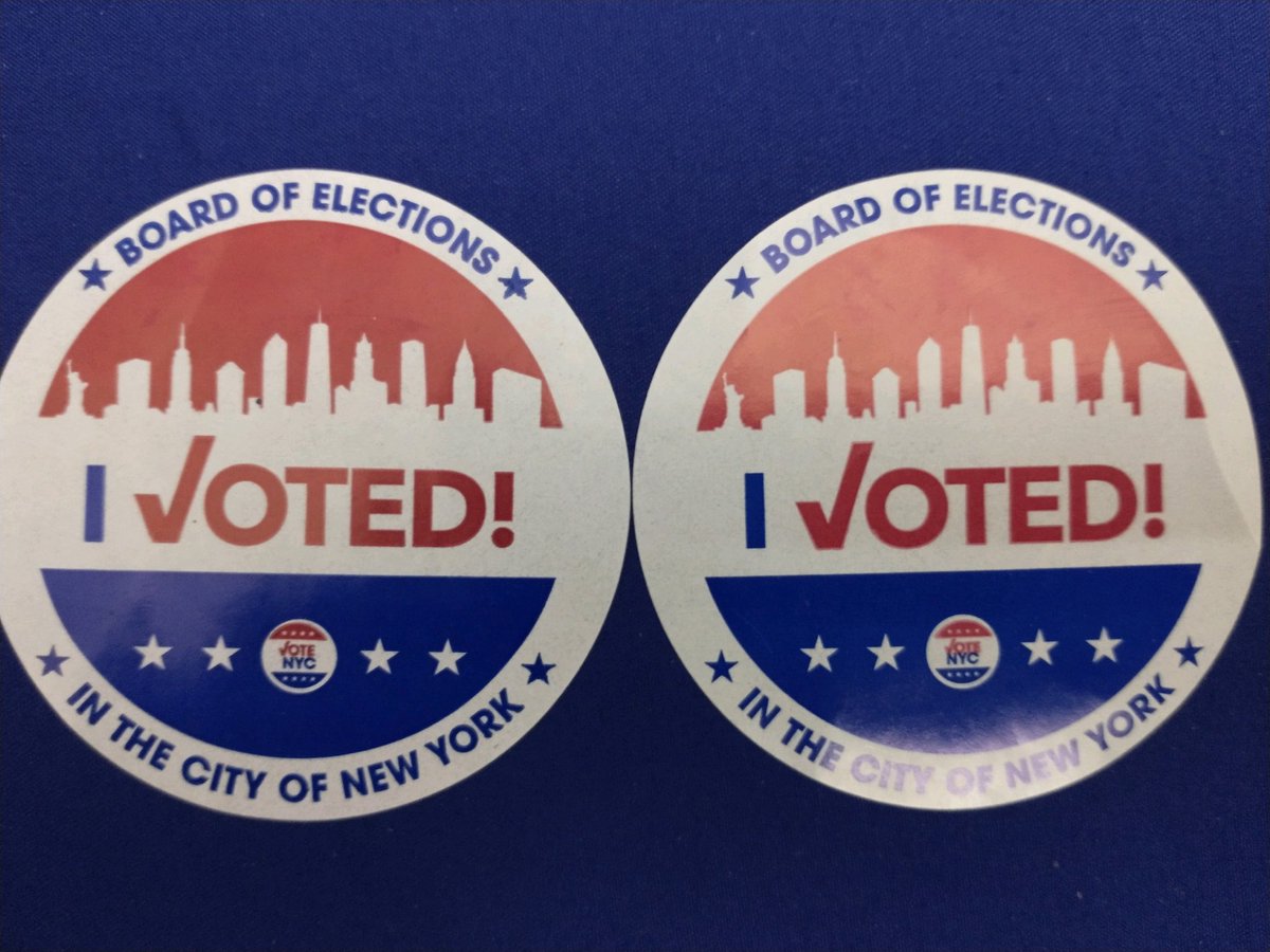 We at NYC CEFT already voted. 🎊🕊️🦋 Have you voted yet? We recommend voting Democratic up and down the ballot and yes on all the ballot initiatives. Be sure to turn over your ballot to vote on the initiatives. Polls close at 9pm.⁦⁩ ⁦⁦⁦⁦⁦<a href="/BxCEFT/">Bx NYC Coalition for Educating Families Together</a>⁩ ⁦