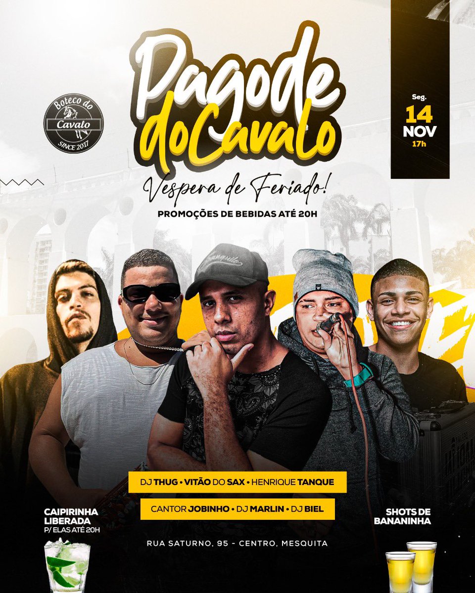 0102032023pp's tweet photo. SEGUNDA, VÉSPERA DE FERIADO É DIA DE MUITO PAGODE NO BOTECO DO CAVALO!!! 

CAIPIRINHA LIBERADA P MENINAS 💅❤️

SHOTS DE BANANINHA!! 

CHEGUEM CEDO!! 

📍Rua Saturno, 95 (CENTRO) https://t.co/9k7aNcD6oC
