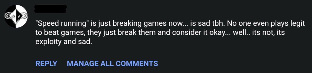 JanisSavics's tweet photo. Today got my 1st Classic Speedrunning related comment https://t.co/Eq8A8iktoc