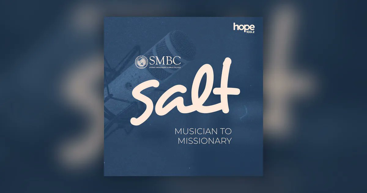 Tune in to hear Jenny Salt chat with Derek Brotherson, the Principal of SMBC. The pieces that make up his life are a strange fit – music, law, theology – but Derek's desire to serve took him to South East Asia and a difficult-to-reach majority religion: https://t.co/5BipNvuhcC https://t.co/4c8g06H0rc
