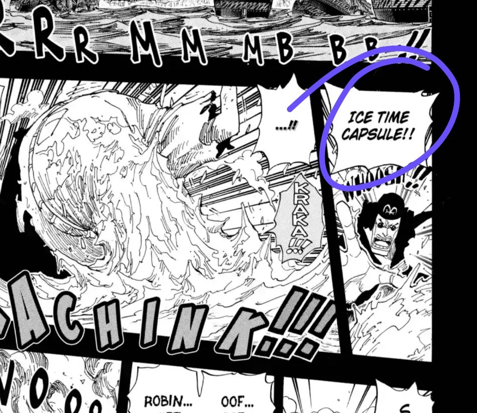 Animetrends on Twitter "Ice Time CAPSULE!! GODA GODA GODA 🥳 ONEPIECE