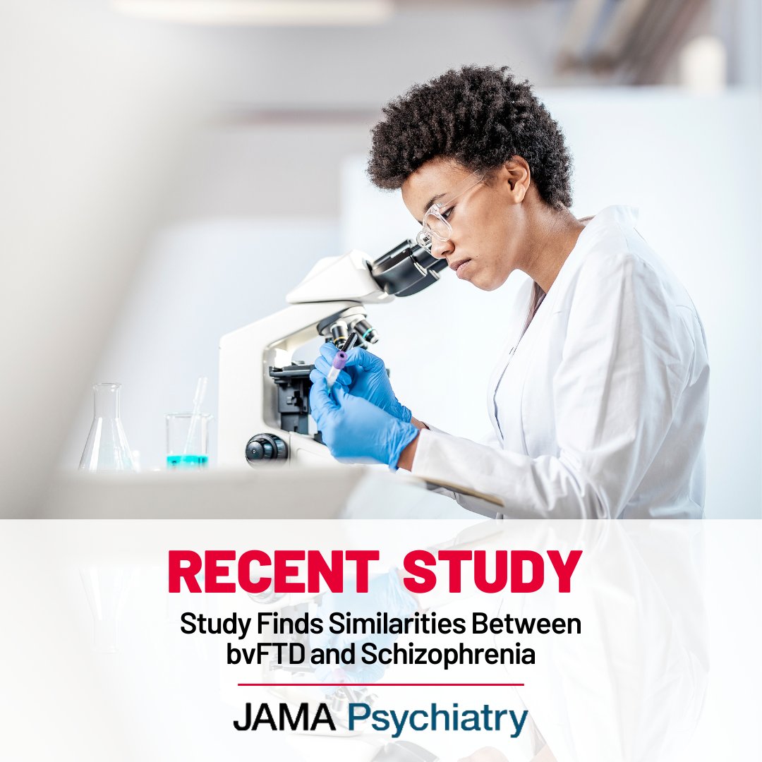 AFTDHope's tweet photo. A study published in JAMA Psychiatry revisited a theory on #PrematureDementia that is over 120 years old. Researchers discovered some degree of overlap between #schizophrenia and #behavioralvariantFTD: https://t.co/7paZZyyAO6 https://t.co/753ZhDp48V