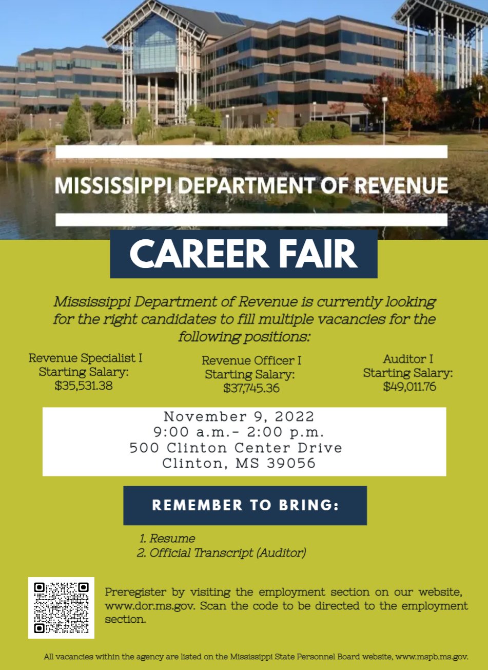 Mississippi Department of Revenue on Twitter "We look forward to