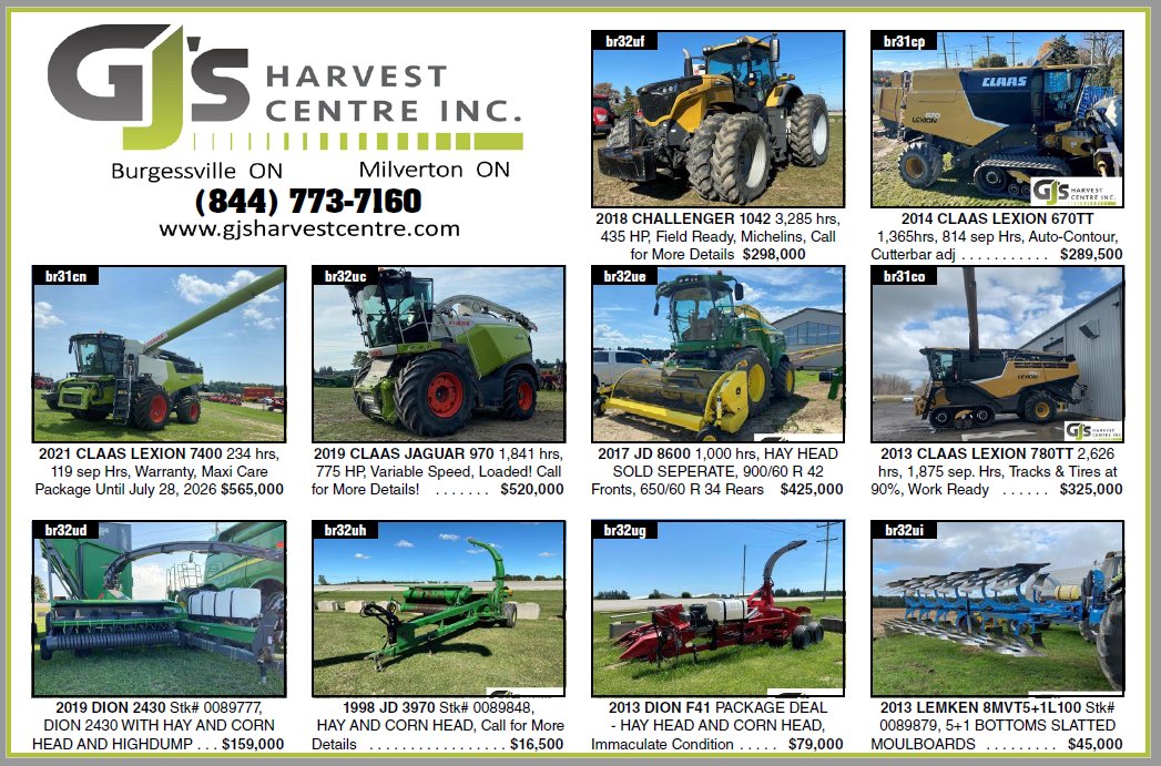 This week's featured equipment in Marketbook