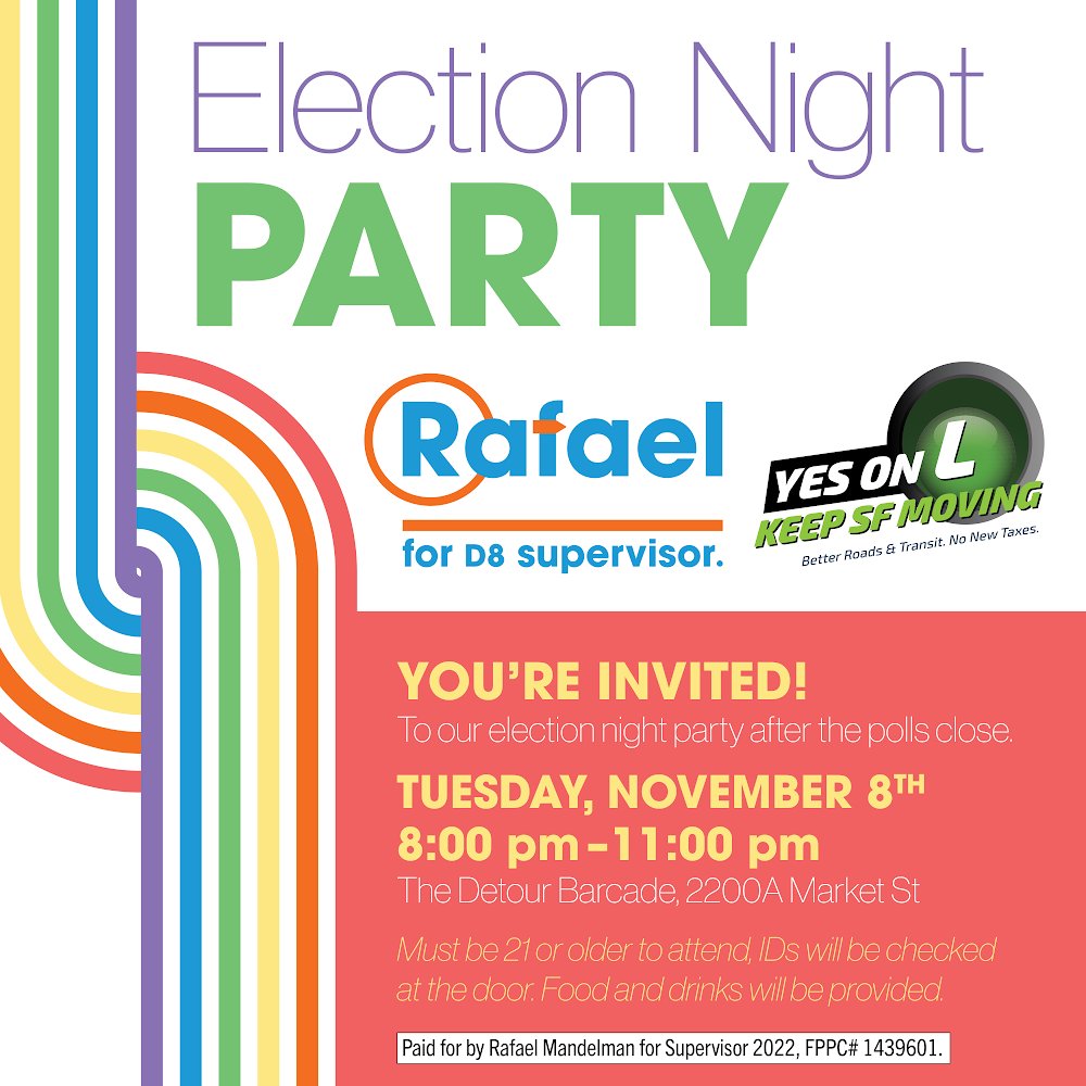 Better Roads and Transit, Yes on L tweet media