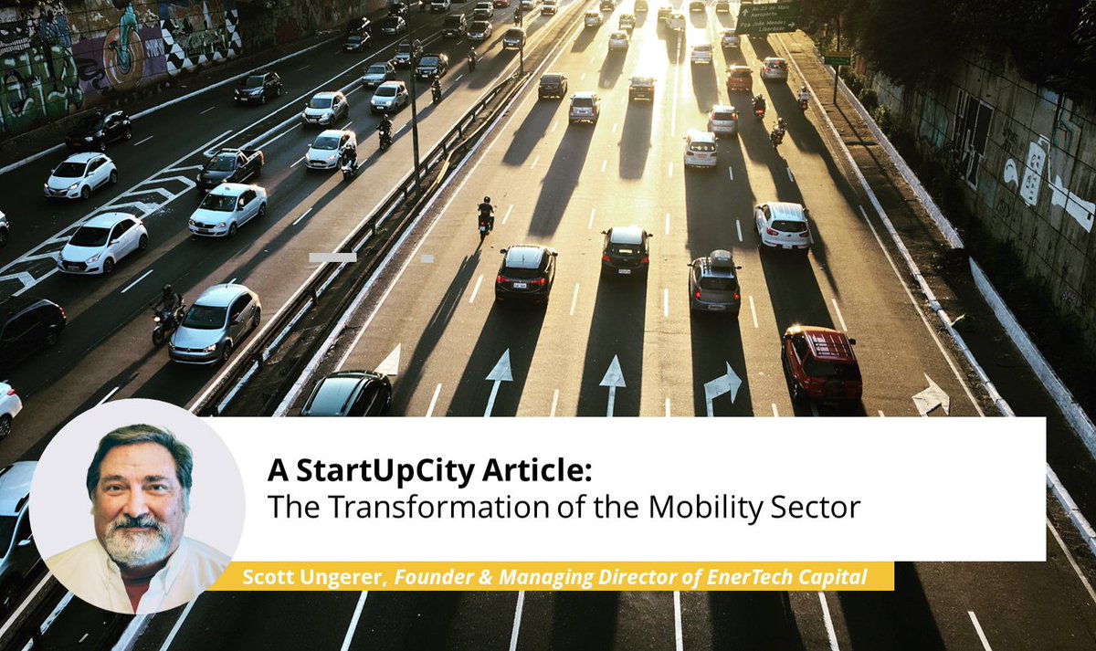 EnerTech Capital (@enertechcap) on Twitter photo I have witnessed first-hand the shifts taking place in the #mobility sector over the last 30 years. This article shares my viewpoint of the transformation, and how it will impact the near-term #futureofmobility." -<a href="/UngererScott/">Scott Ungerer</a>
startups.startupcity.com/startup-inside… I have witnessed first-hand the shifts taking place in the #mobility sector over the last 30 years. This article shares my viewpoint of the transformation, and how it will impact the near-term #futureofmobility." -<a href="/UngererScott/">Scott Ungerer</a>
startups.startupcity.com/startup-inside…