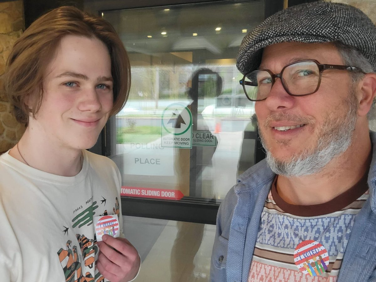Added a voter to the count this election!!