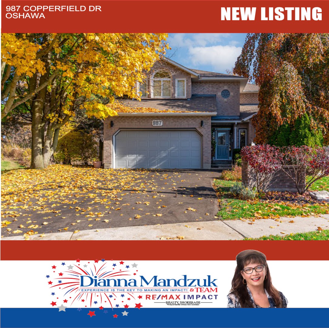 dmandzuk's tweet photo. Newly Listed! 
Welcome to this stunning 4+1 bedroom residence offering almost 4,000 sq ft of finished space with full walkout basement.
On a preferred street, siding and backing onto Harmony Valley Conservation area north-east Oshawa. 
Listed $999,900
987 Copperfield Drive
Oshawa https://t.co/4tIqjm5PPp