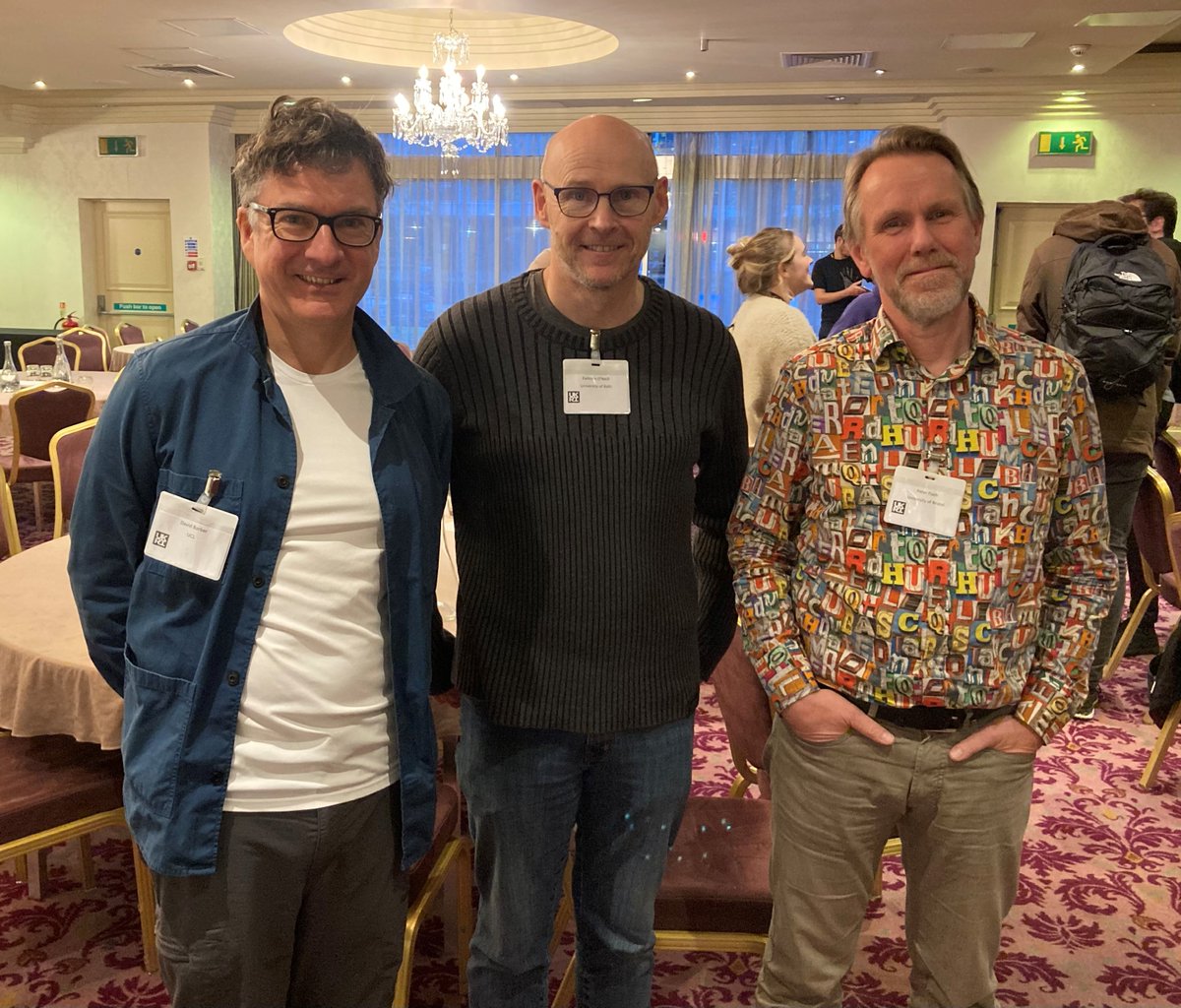 ART-AI at Bath (@artaibath) on Twitter photo ...And that's a wrap! The directors of the 3 x AI CDTs want to thank all those who attended and participated in the <a href="/UKRI_News/">UK Research and Innovation</a> Inter AI CDT conference; (L-R) David Barber director of <a href="/FAICDT1/">UKRI CDT in Foundational AI</a>, Eamonn O'Neill director of <a href="/ARTAIBath/">ART-AI at Bath</a> and Peter Flach director of <a href="/Bristol_AI_CDT/">Interactive AI CDT</a> ...And that's a wrap! The directors of the 3 x AI CDTs want to thank all those who attended and participated in the <a href="/UKRI_News/">UK Research and Innovation</a> Inter AI CDT conference; (L-R) David Barber director of <a href="/FAICDT1/">UKRI CDT in Foundational AI</a>, Eamonn O'Neill director of <a href="/ARTAIBath/">ART-AI at Bath</a> and Peter Flach director of <a href="/Bristol_AI_CDT/">Interactive AI CDT</a>