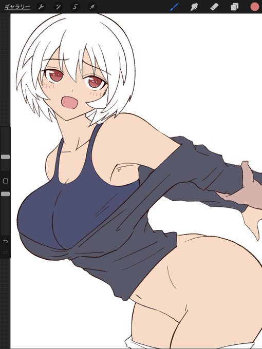 食事の準備しながら色塗ってるマン。 