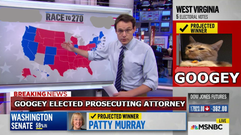 WOW, thank you to all the write-in voters.