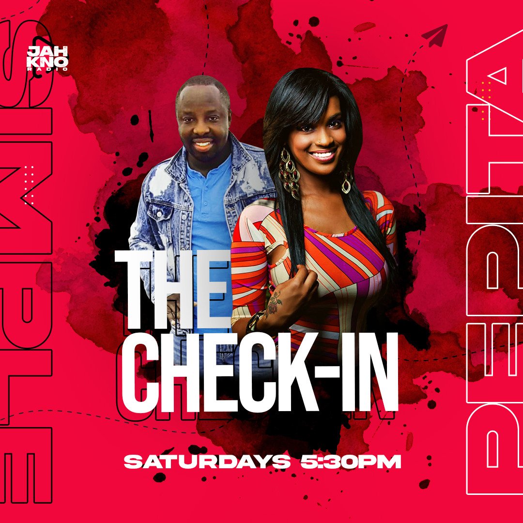 #TheCheckIn is live on <a href="/jahknoradio/">Jahkno Radio</a> ! Saturdays at 5:30,PM EST. With hosts <a href="/djsimple1/">IG: @djsimple1</a> and #Pepita ! Regional News, Discussions and Live Interviews with a Special Guest each week ✨️🎙 DOWNLOAD THE JAHKNO RADIO APP TODAY!!!