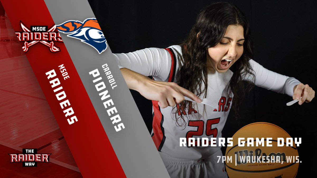 MSOE_Raiders's tweet photo. 🏀@MSOEwbb | GAME DAY

The Raiders tip off their 2022-23 season this evening with a road match against Carroll starting at 7pm in Waukesha!

📺|📊-https://t.co/kD6goyL9XU

#TheRaiderWay #d3basketball https://t.co/gmtTVSRpDW