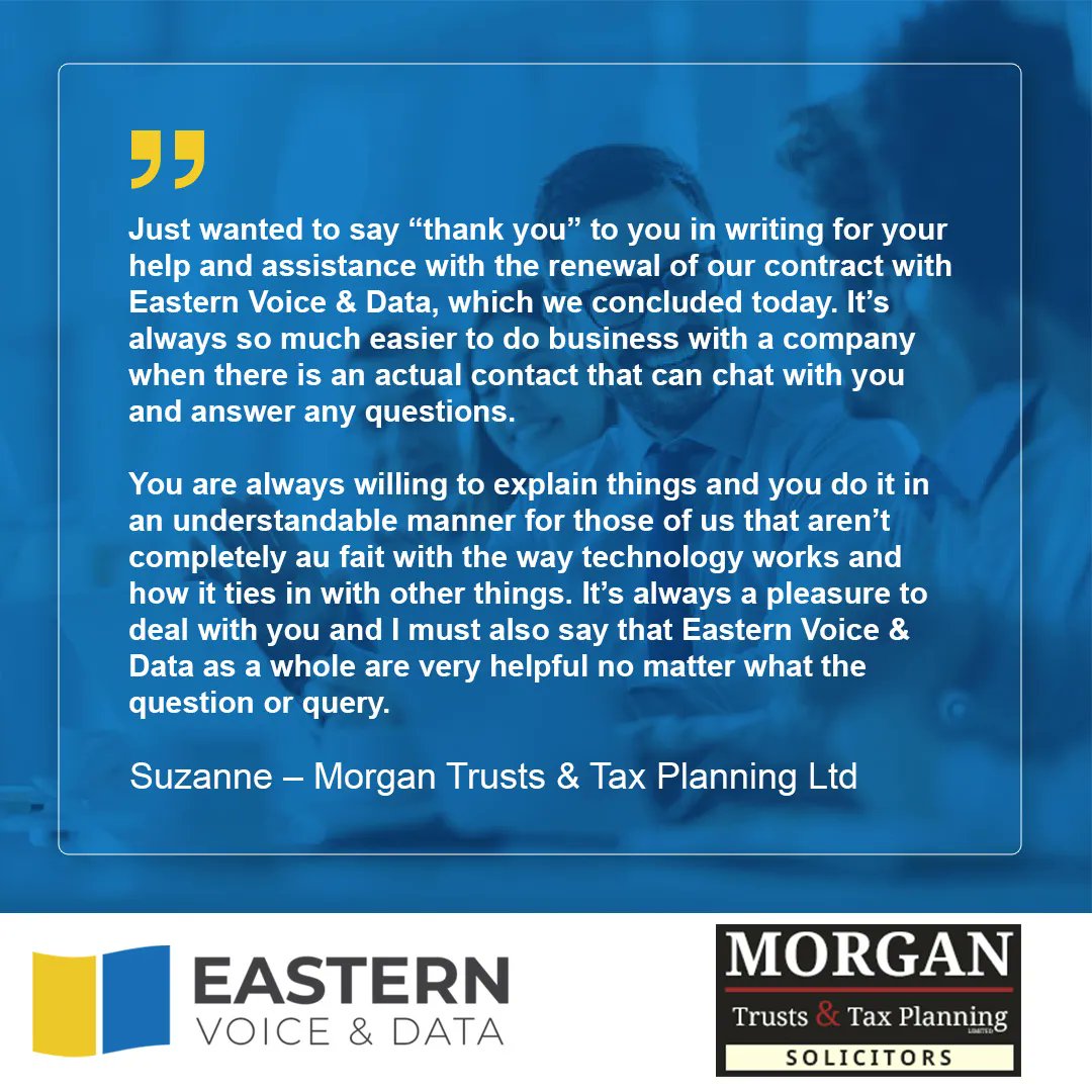 Eastern Voice & Data tweet media