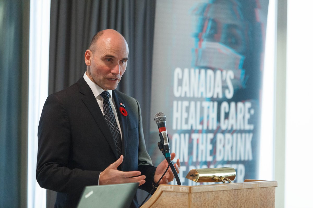 jyduclos's tweet photo. Thank you, @CFNUPresident and @CFNU team, for hosting this morning's breakfast. 

Collaboration is key to solving the nurse shortage and improving our health system. https://t.co/24329JTYrU