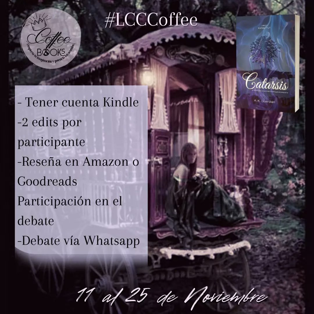 CoffeeBooks19's tweet photo. Feliz día, coffilectores!!!

Haciendo nuestra última convocatoria de Lecturas conjuntas en este año, le invitamos a #LCCCoffee de "Catarsis", libro 1 de la trilogía "Kamaù tut" de @AK_Guardian

Si quieres unirte, solo escribe "Participo" en instagram:
https://t.co/3c5QTE86Wb https://t.co/GvbncQf2CW