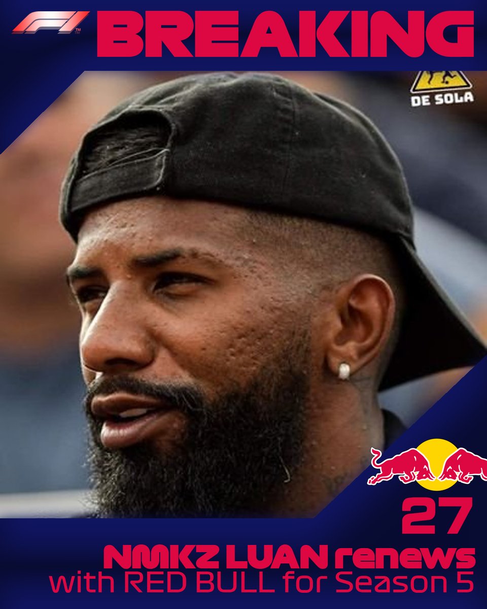 F1ttXbox's tweet photo. BREAKING PRÉ-CORRIDA!!!

@NMkzLuan renova com a Red Bull para a Season 5 e será dupla de @Felipe_Glowaski , assim como nessa temporada 

Luan vem de temporada inconstante, de 2 poles, 3 pódios e 2 vitórias, com 4 abandonos, o que impediu de lutar pelo título

#NL27 #FG2 https://t.co/phnr6m9vPA