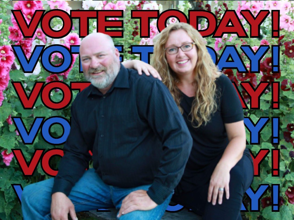 We’re counting down the hours until the polls close. There’s still time to make it! Your polling place is open until 7 p.m. tonight! Don’t let your democracy be up for chance, go vote.