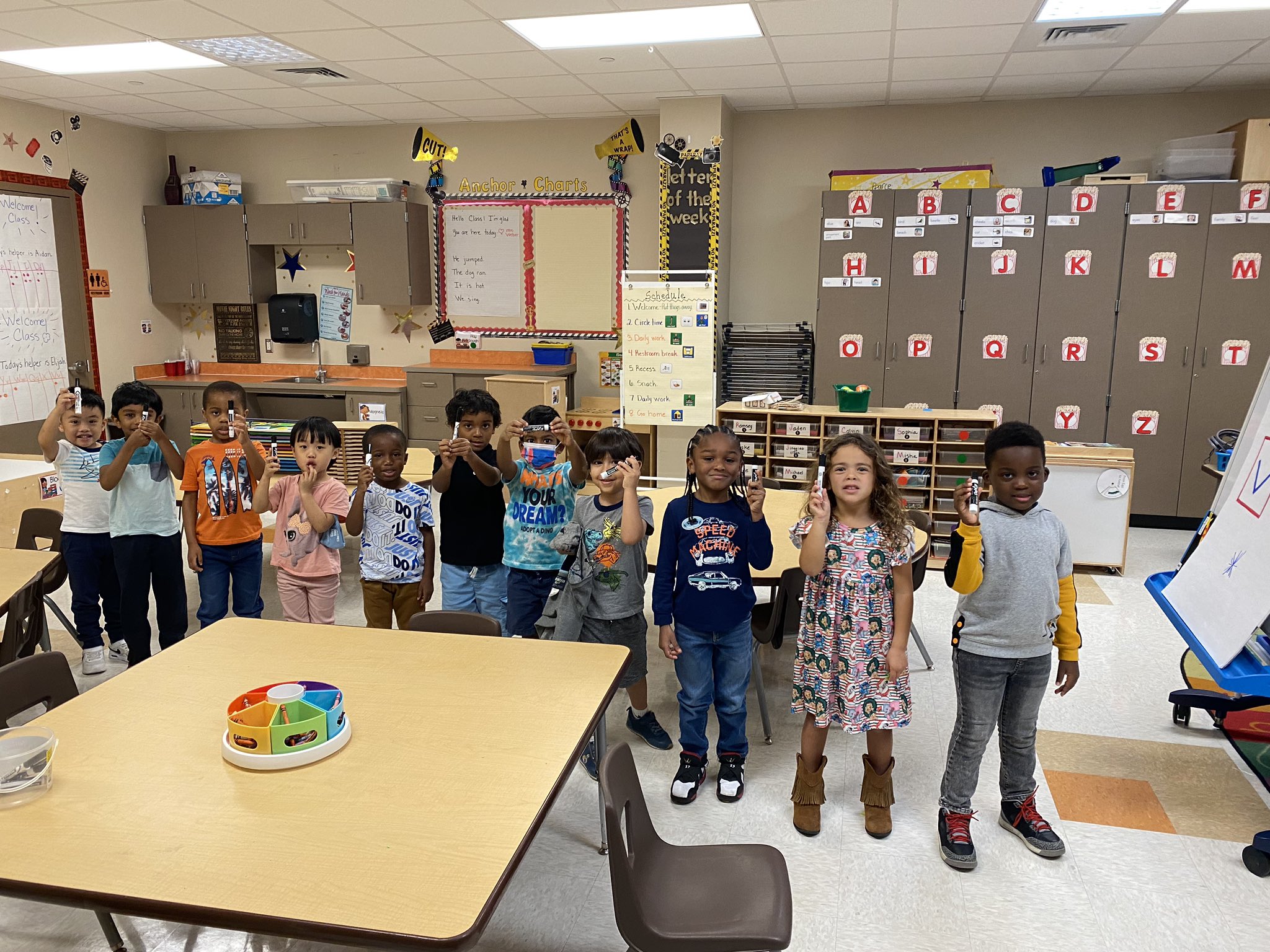 Glenn York Elementary, Alvin ISD on Twitter "Election Day in AM PreK