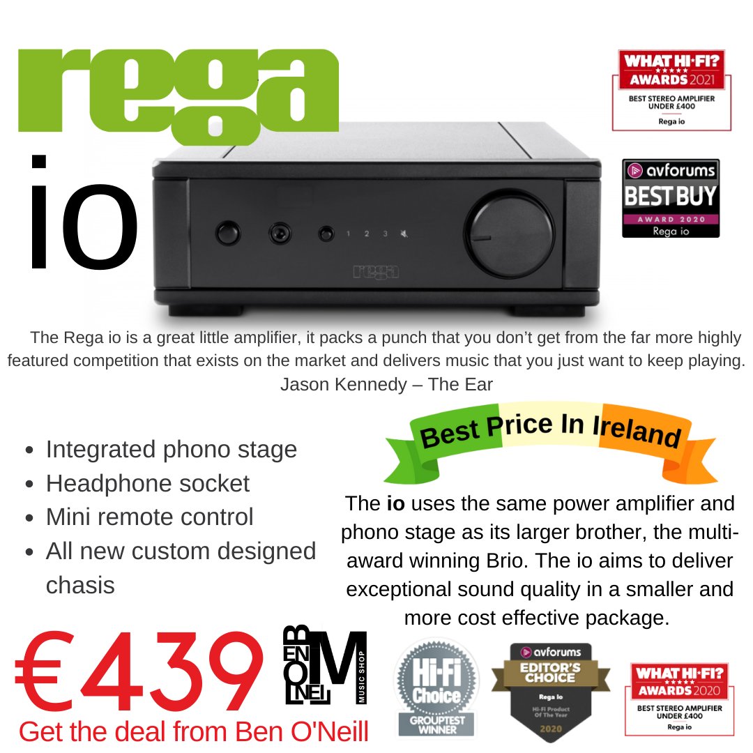 BenONeillRecord's tweet photo. #Hifi #Dungarvan #DungarvanMusicShop #GiveTheGiftOfMusic #Audiophile #awardwinning Hifi Components #Turntables #Amplifier #Speakers #soundandvision #independentmusicshop Since '73 49yrs of Advice &amp; Price
A voucher for Ben O'Neills - let them treat themselves #Musicshopdungarvan https://t.co/zBGLzHcX3j
