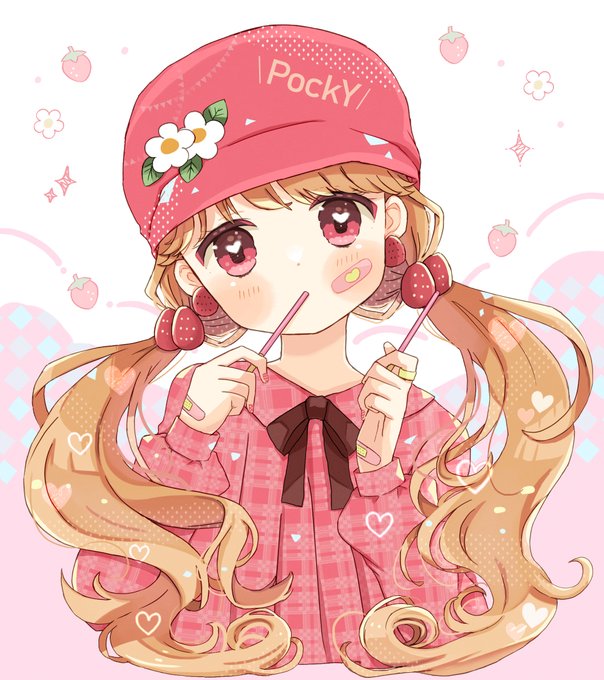 「pocky twintails」 illustration images(Latest)