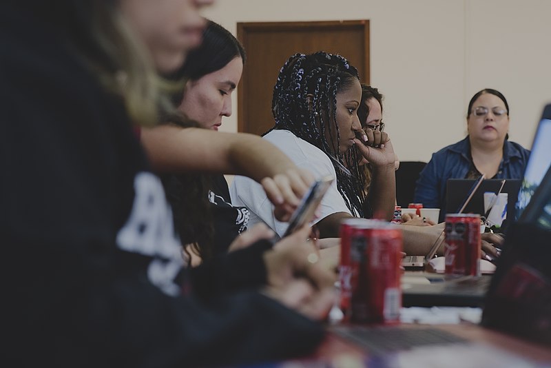 editatona's tweet photo. En editatona buscamos aumentar cada vez más la participación de la mujeres en la construcción del conocimiento colectivo y documentar este proceso es muy importante.
Editatona en la @SoyUnison 2022
📸: Clarissa Bell Rodrigues Ruiz (CC BY-SA 4.0) https://t.co/4edaW6ar7l