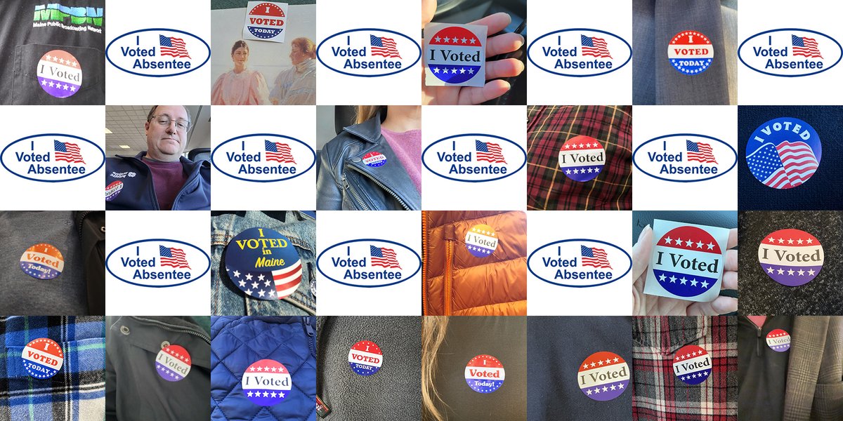 Have you voted yet? Maine Public has!

If you need a refresher before you hit the polls after work, check out mainepublic.org/yourvote.

And be sure to tune into Maine Public Radio, TV and online for live analysis and results as they come in after 8 p.m.