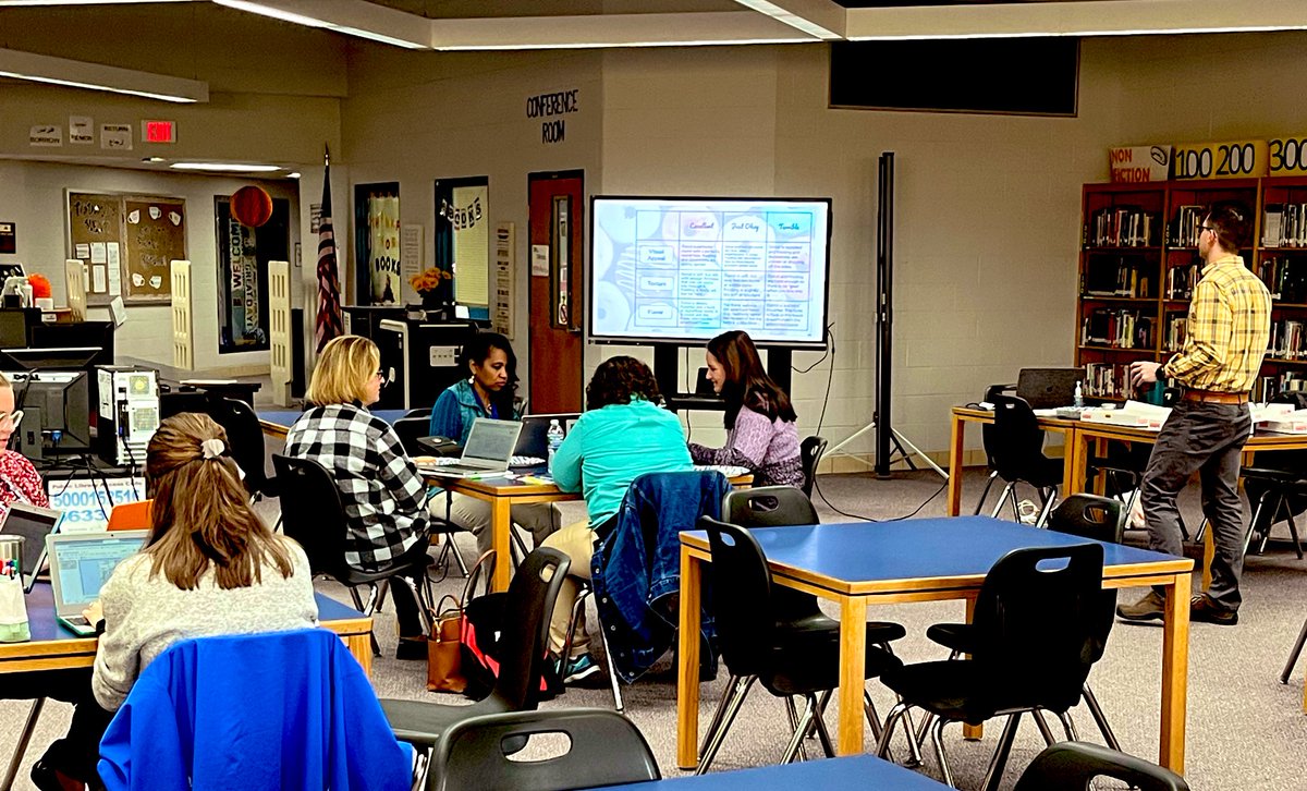 Great PD today! So many awesome conversations and presenters. No doubt SLS has the best staff around!