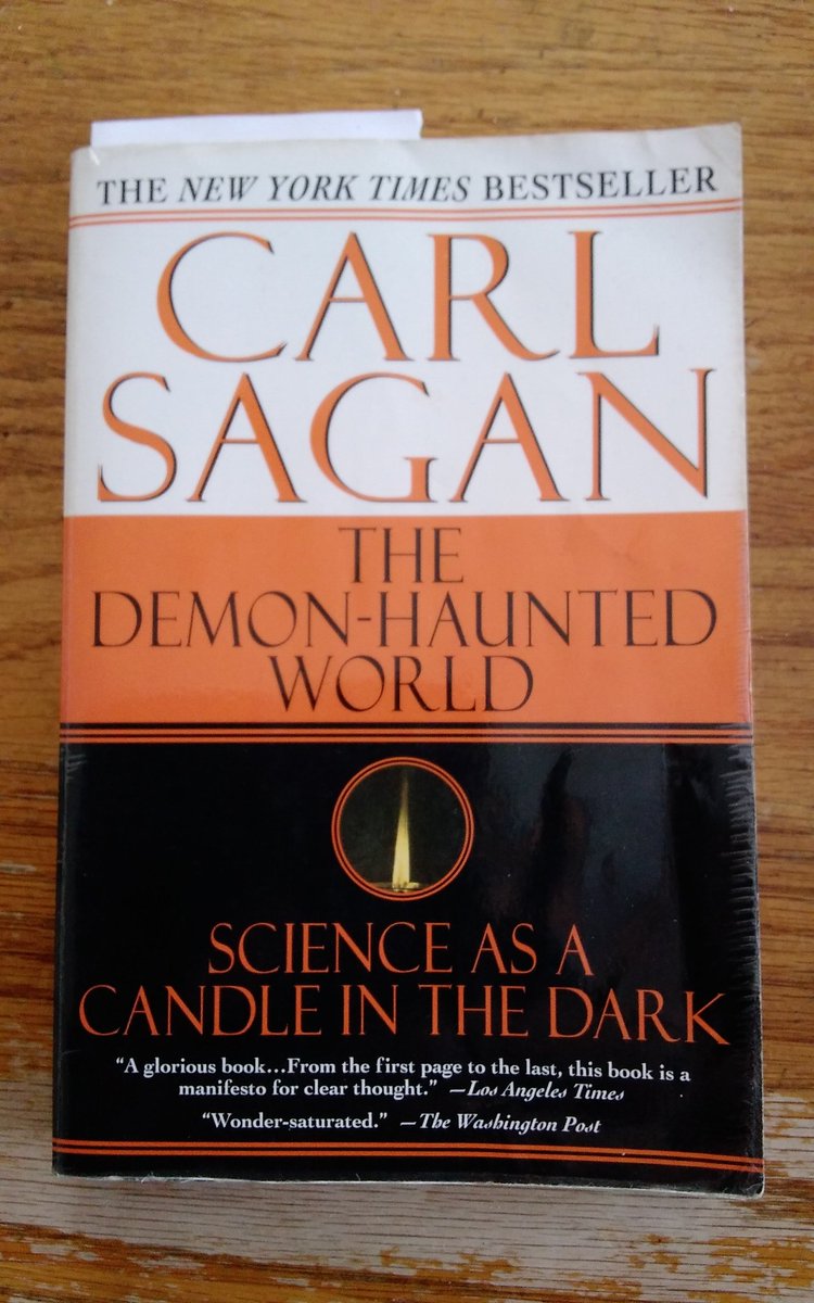 theOtherJH's tweet photo. @ThatEricAlper The Demon Haunted World - Carl Sagan https://t.co/2O7ECo2D5c