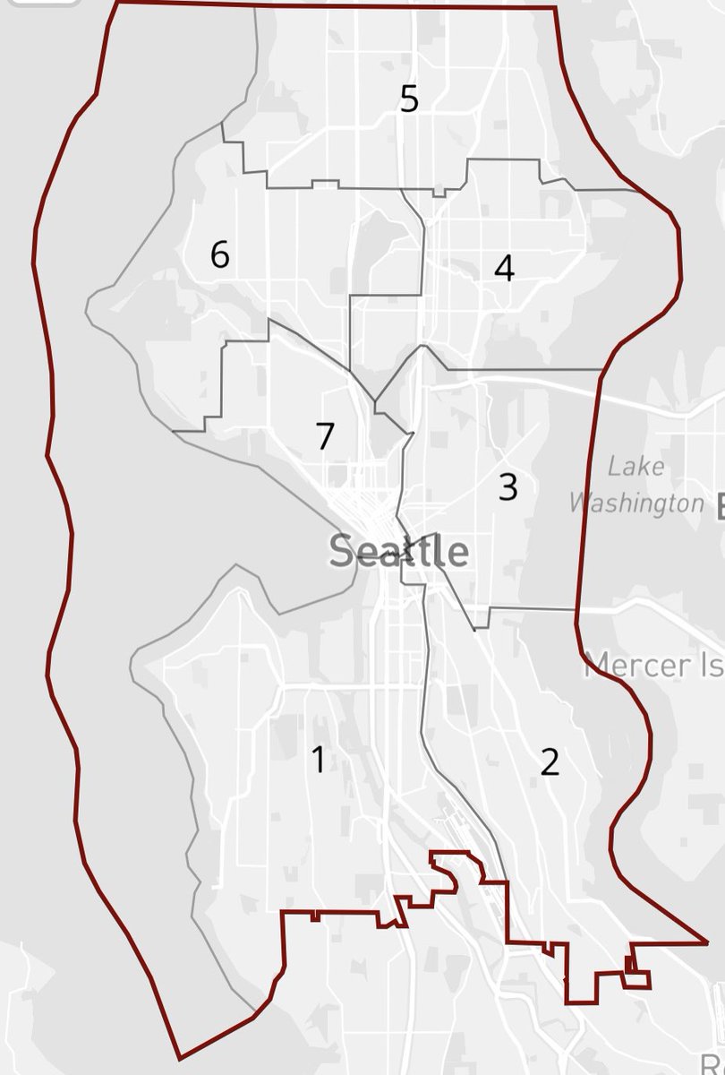Seattle Wa Zip Code Map