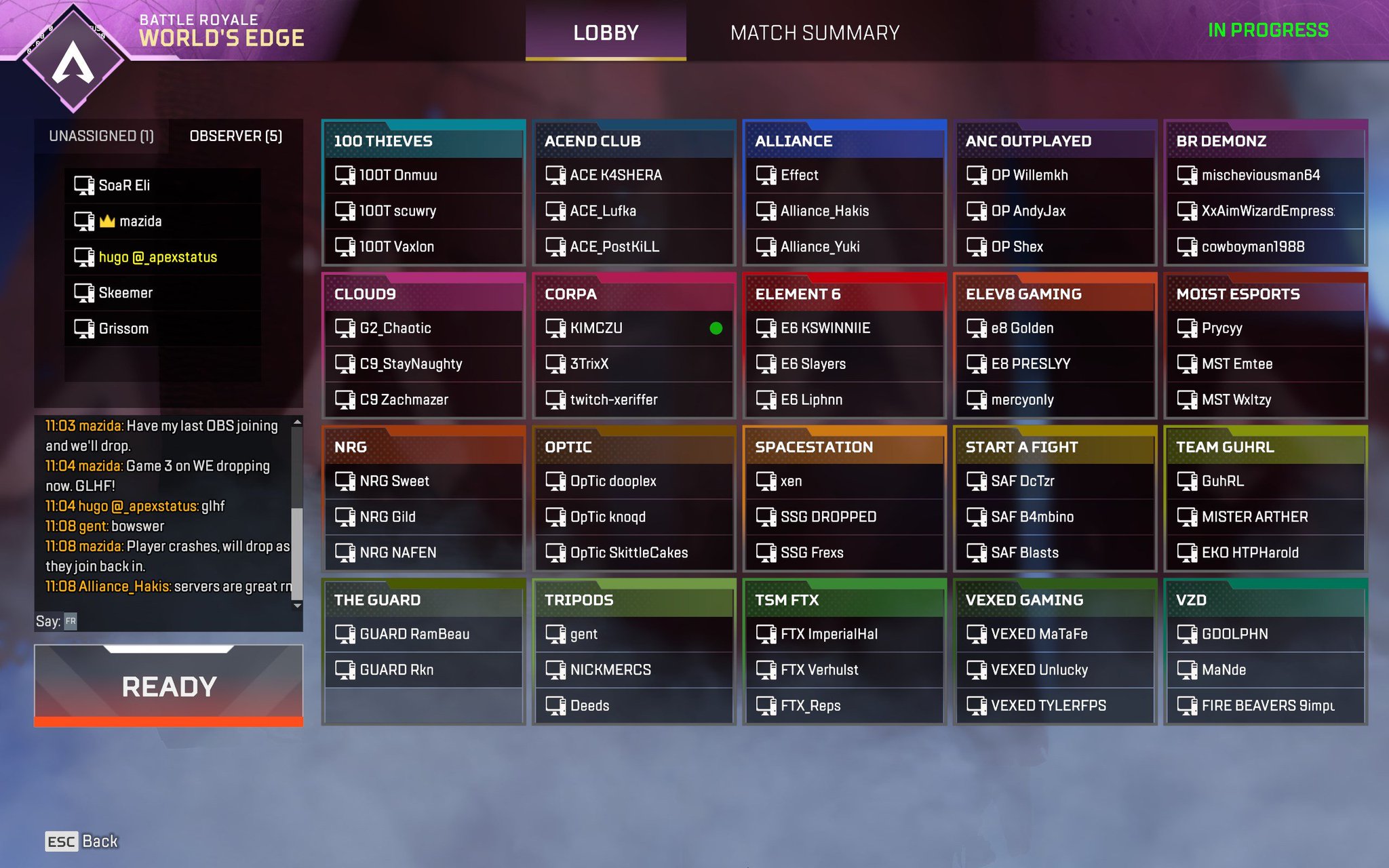 Apex legends status on twitter huge shoutout to mazidagg for giving