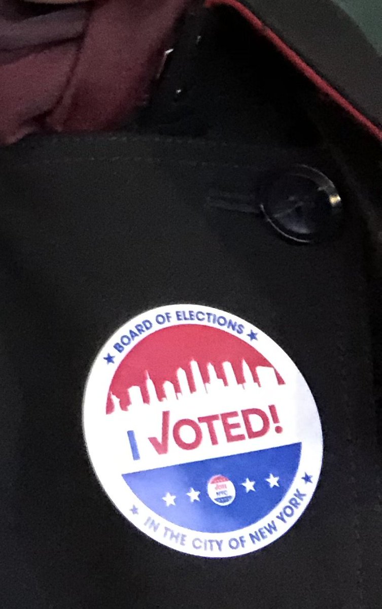 I Voted, in the City of New York.