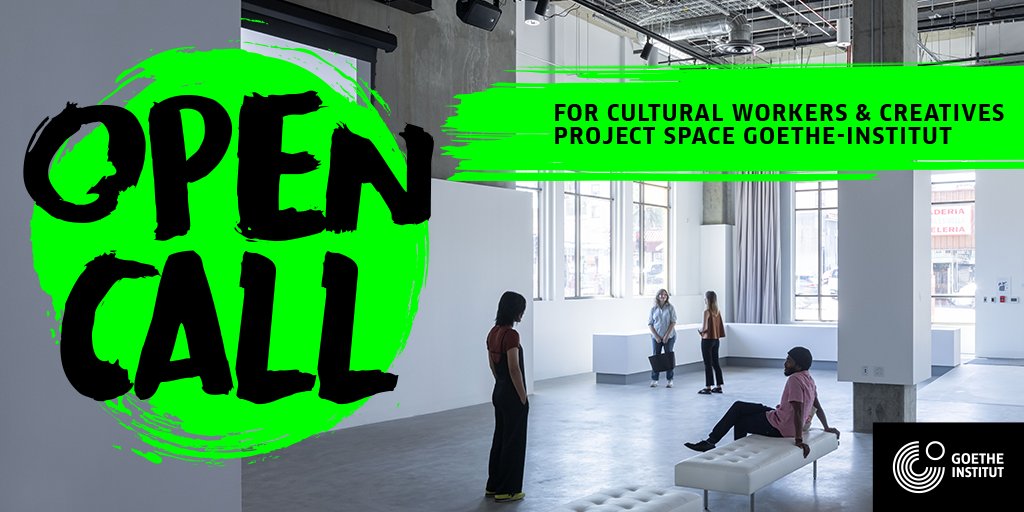 GI_LosAngeles's tweet image. OPEN CALL FOR CREATIVES!
The Goethe-Institut LA is currently seeking LA-based cultural workers and creatives, to develop, manage, and realize cultural programs around Westlake/MacArthur Park to be presented in 2023 @ the new Goethe project space. Info: goethe.de/ins/us/en/sta/…