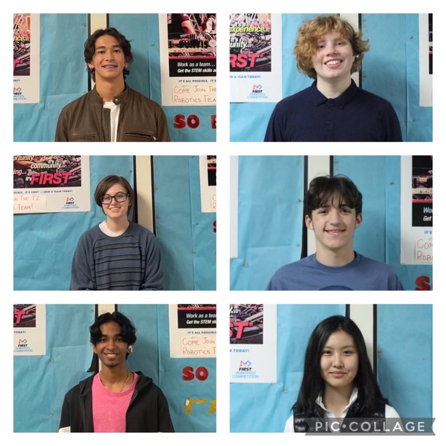 Congratulations to Sean Ma for winning our 2022 October Challenge with a donation of $2,000!   

Thank you to our other teammates for raising money for our October Challenge: Dylan McCracken, Chris Clapp, Ian Raines, Angel Abraham, and Esther Hwang. #sobotz #team6911 #robotics