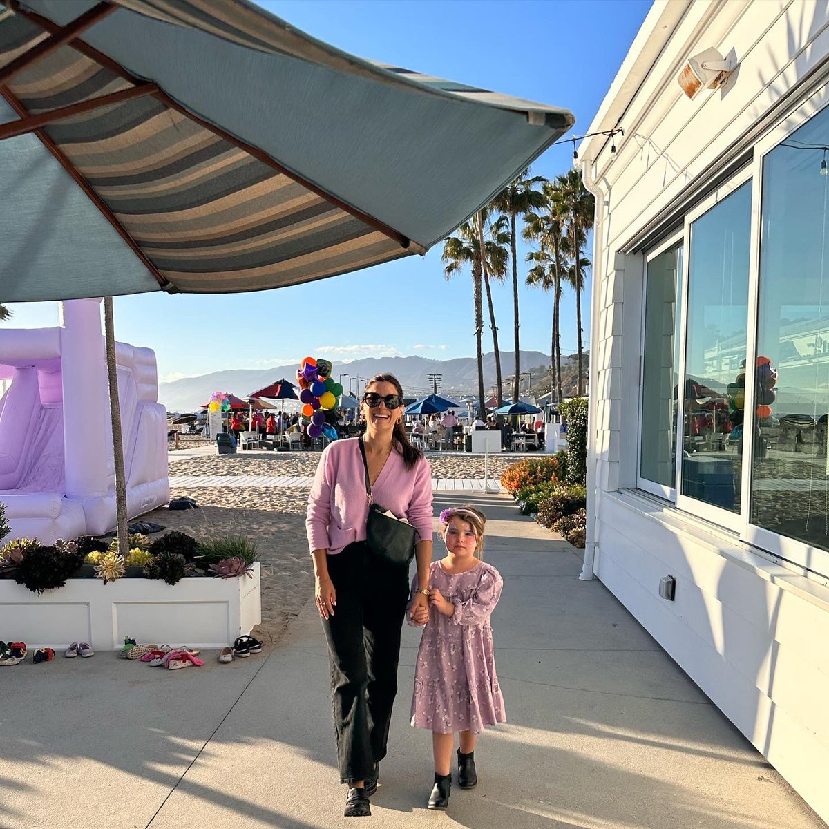 Walking into Election Day like….💜🙌🏽👊🏽🗳️  I love these pix &amp; the way Adelaide looks up to me to protect &amp; guide her😭🙏🏽The most important thing we can do is be an example for our kiddos &amp; #VOTE today friends!! 🙌🏽👊🏽💪🏽🙏🏽💜 xx