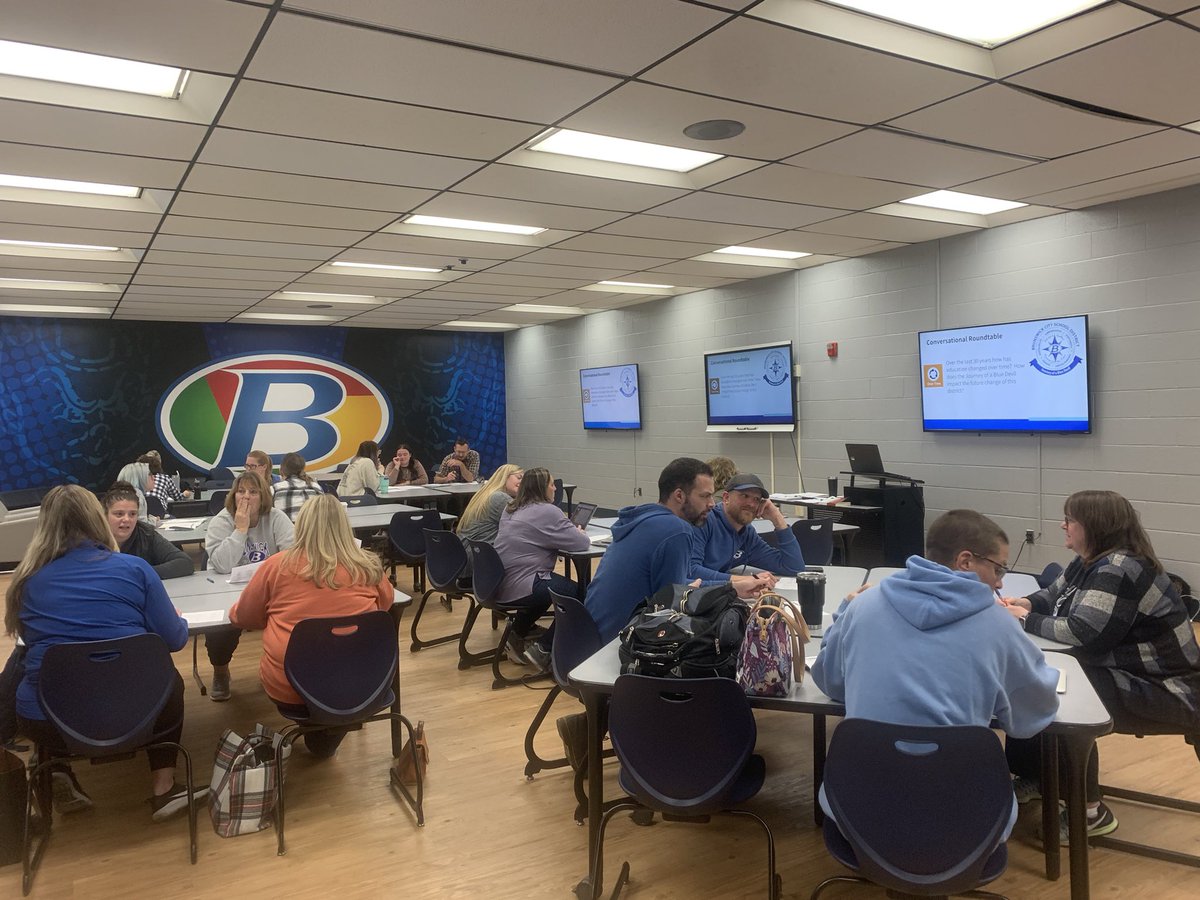 Had an amazing morning! Thank you to all teachers and staff who participated in the professional development opportunities today!